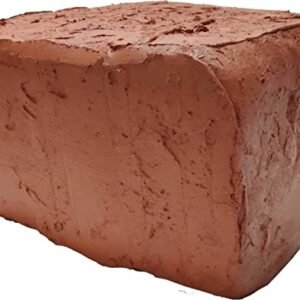 La Jarden® Air Dry Wet Clay/Terracotta Color Natural Clay/Shadu Clay/Modelling Clay Dough Brown for Eco-Friendly Ganesha, Figurines, Sculptures, Childrens Play, Art Clay etc