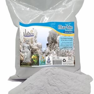 La Jarden White Marble Powder For Mural Art, Relief Painting, Raised Art, Persian, lippan, embossed 3D Art, DIY, Gift for Artists, Students, safe for Children & for All Arts & Crafts | 950g, Pack of 1
