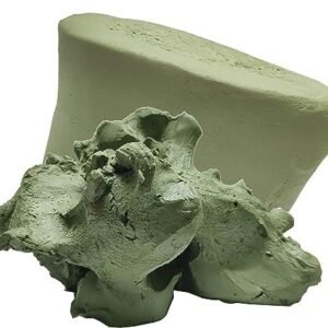 La Jarden Dark Green 450G Mould | Modelling Eco Friendly, Natural, Air Dry, Wet Dark Green Clay Dough For Sculpting, Children'S Play, Green Natural Clay, Clay For Kids, Gift For Students & Children, Diy Arts & Crafts