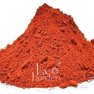 La Jarden 450G Natural Geru Powder, Red Ocher Powder, Lal Mitti For Art & Craft & Sculpting Home Wall Decor/Diwali Decor/Floor Decoration, Rajsthani Mandana | Diwali Mandna Art