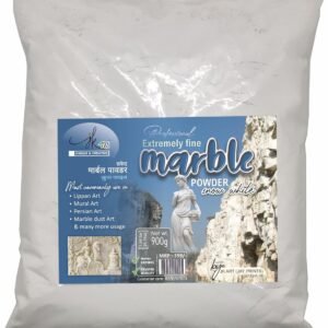 JK ART 900g White Marble Powder/dust for Mural Art, Relief Painting, Raised Art, Persian, lippan, Embossed 3D Art, DIY, Gift for Artists, Students, Safe for Children & for All Arts & Crafts