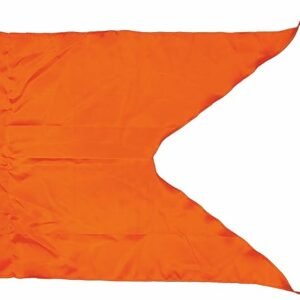 Craft Mania Non Printed (Blank) Flag of Silky Satin Fabric in Saffron (kesariya), for Yoga, Meditation, Om Shanti bhawan, Bhagwa dhwaj for Temple, House & Religious Purpose 1 nos. (40x31 inches)